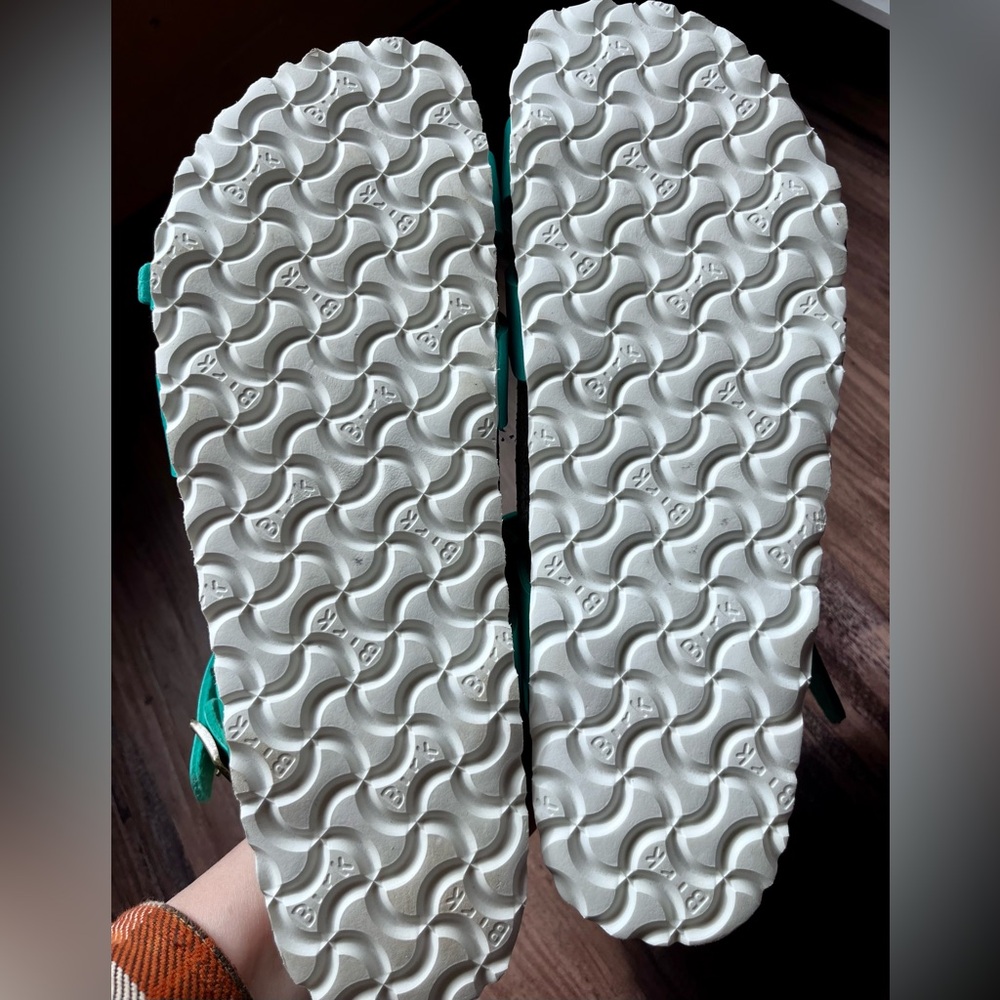 Birkenstock NEW Blanca Graceful Emerald US 12-12.5 - Picture 4 of 9
